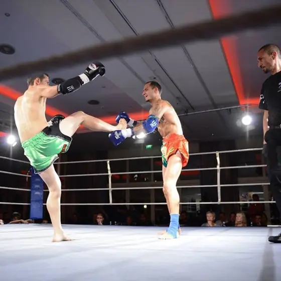 Hoher Tritt im Ring